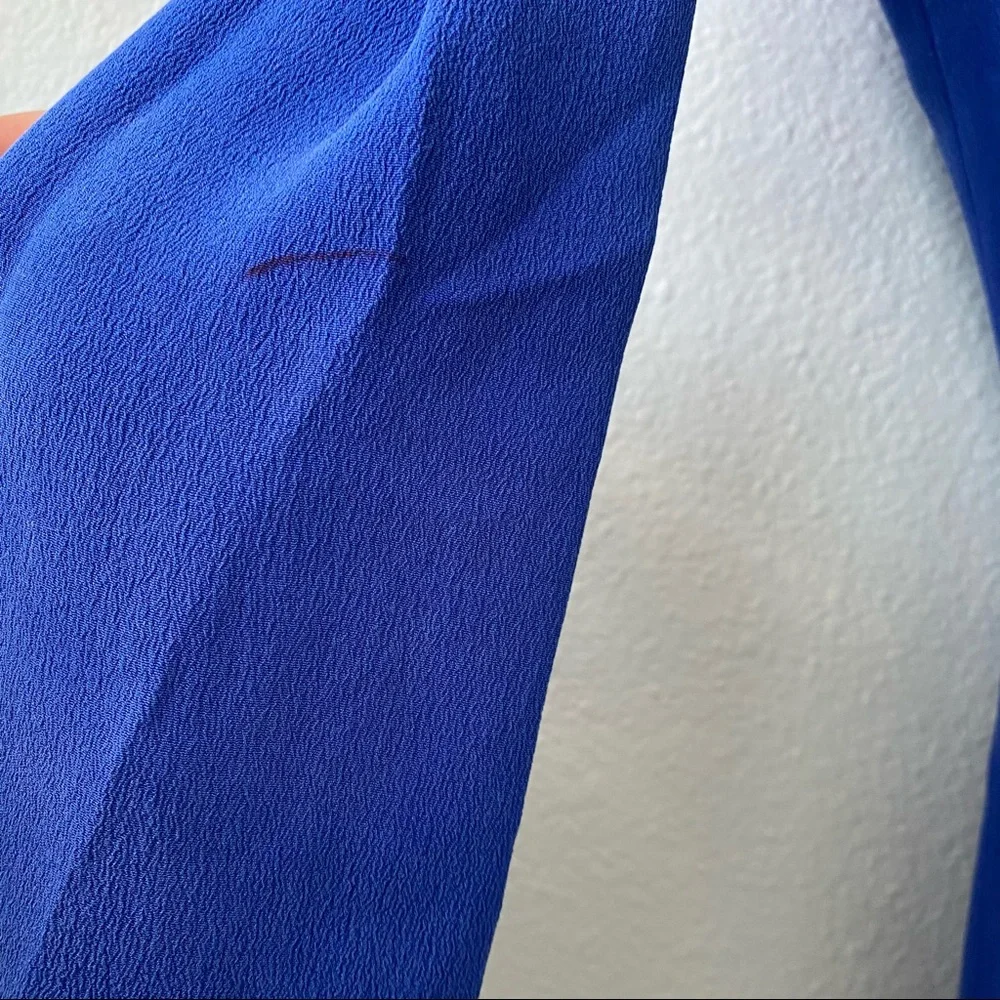 Vintage Silk Blue Dress - Picture 11 of 11